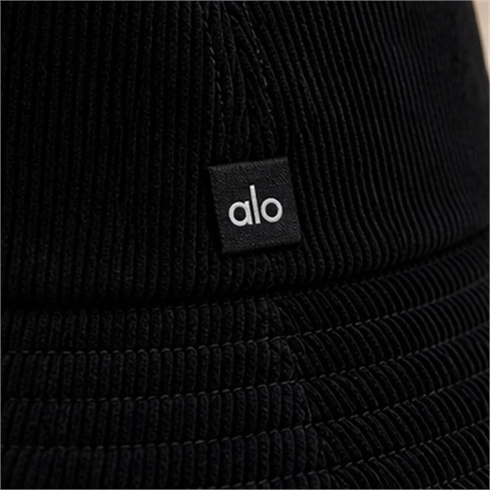 ALO Yoga Black Tennis Bucket Hat Sporty